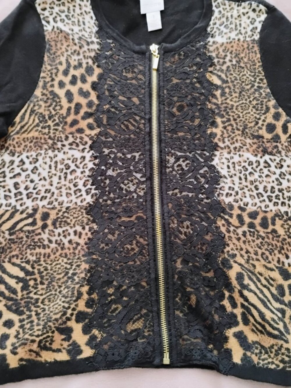 Chicos animal print  sweater